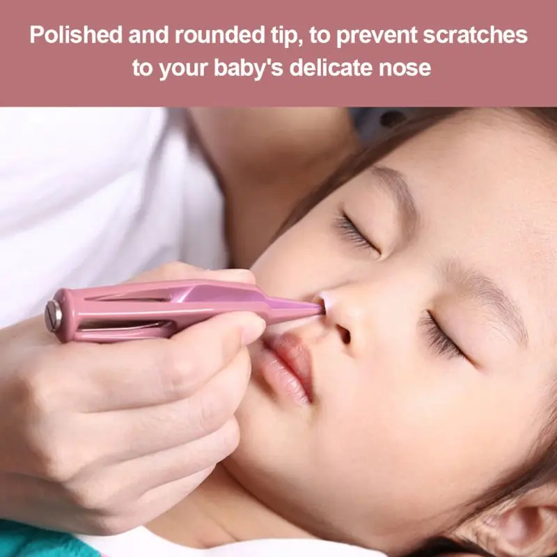 3Pcs/Set LED Light Earpick Eax Wax Removal Spoon Tools Tweezers Nose Cleaning Pick Clip Nipper with Case for Baby Adults