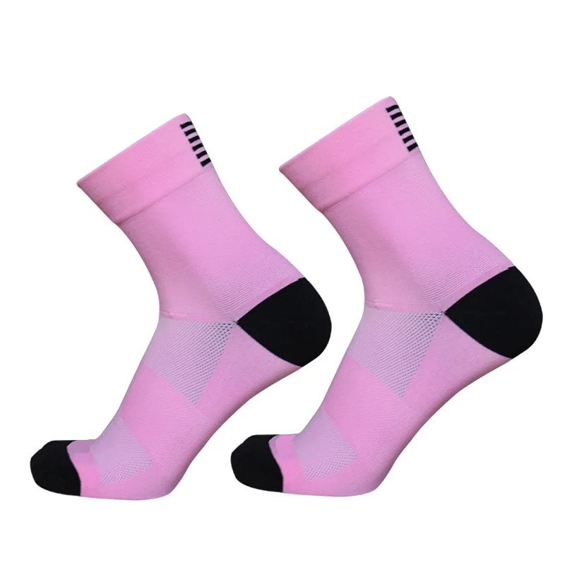 Cycling Socks Back Stripes Men and Women Professional Competition Bike Racing Socks Outdoor Sports Socks Calcetines Ciclismo