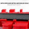 Locking Wider Contour Gauge 1Pcs Profile Tool Tiles Edge Shaping Wood Measure Ruler Laminate Wood Marking 5 6 10 20 Inch 2
