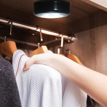 

#3 LED Mini Touch Light Night Lights Wireless Cabinet Lights Outdoor Car Lamp Hanging Wall Lamps Kitchen Wardrobe