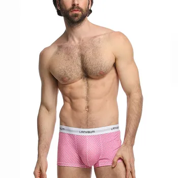 

male underwear men boxer cueca tanga breathable ropa interior hombre men boxer shorts quick dry mesh calzoncillo men 3.9