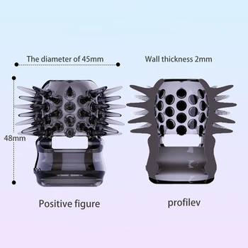 Penis Rings Condoms Cock Ring Delay Ejaculation Sex Toys For Men Penis Erection Enlargement Penis Sleeve Rubber Dick Lock Ring 4