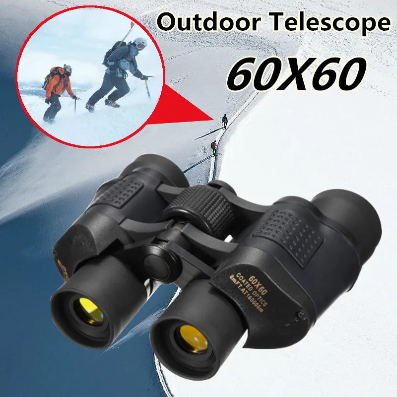 

60x60 3000M Telescope Folding Binoculars High Definition Night Vision For Outdoor Bird Watching Travelling Hunting Camping