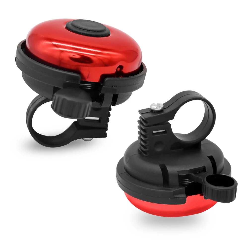 Sonnette De Vélo En Alliage D'Aluminium Son Frais Sonnette De Guidon De Vélo Installation Facile Accessoire De Sécurité Pour Cyclisme