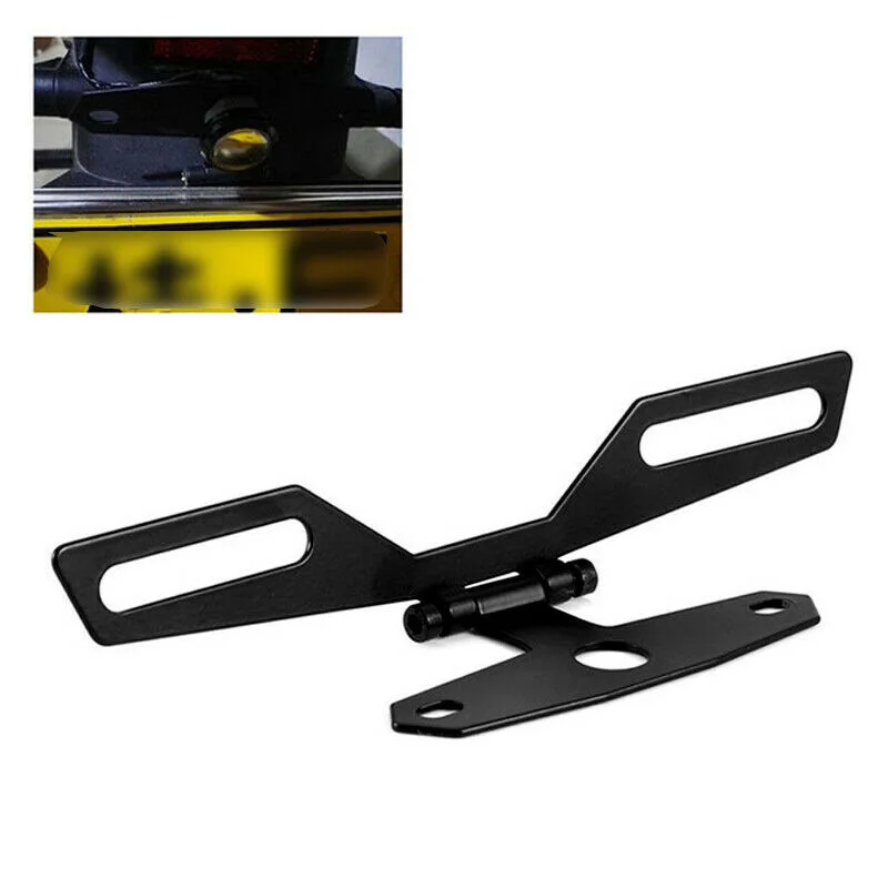 

dropshipping Motorcycle Flip Up License Plate Eliminator Bracket Adjustable Tail Light Holder OE88