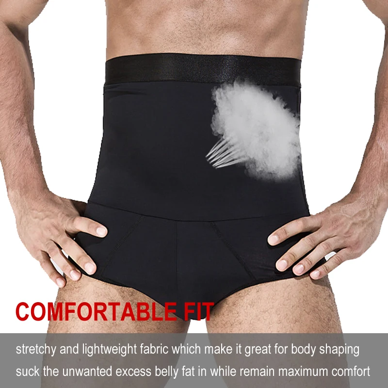 

Men Control Panties Body Shaper Slimming Shapewear Tummy Control High Waist Short Pants Boxer Briefs Slimming Underwear