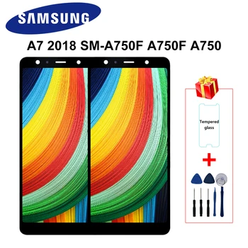 

6.0" For Samsung Galaxy A7 2018 SM-A750F A750 A750F LCD Display Touch Screen Digitizer Replacement Parts For A750H Display