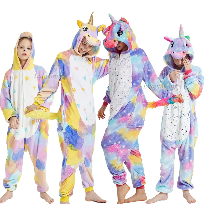 New Winter Animal Kigurumi Unicorn Pijamas Boys Girls Stitch Panda Pyajams Kids Anime Cosplay Costumes Onesie For Women Pajamas New Winter Animal Kigurumi Unicorn Pijamas Boys Girls Stitch Panda Pyajams Kids Anime Cosplay Costumes Onesie For Women Pajamas