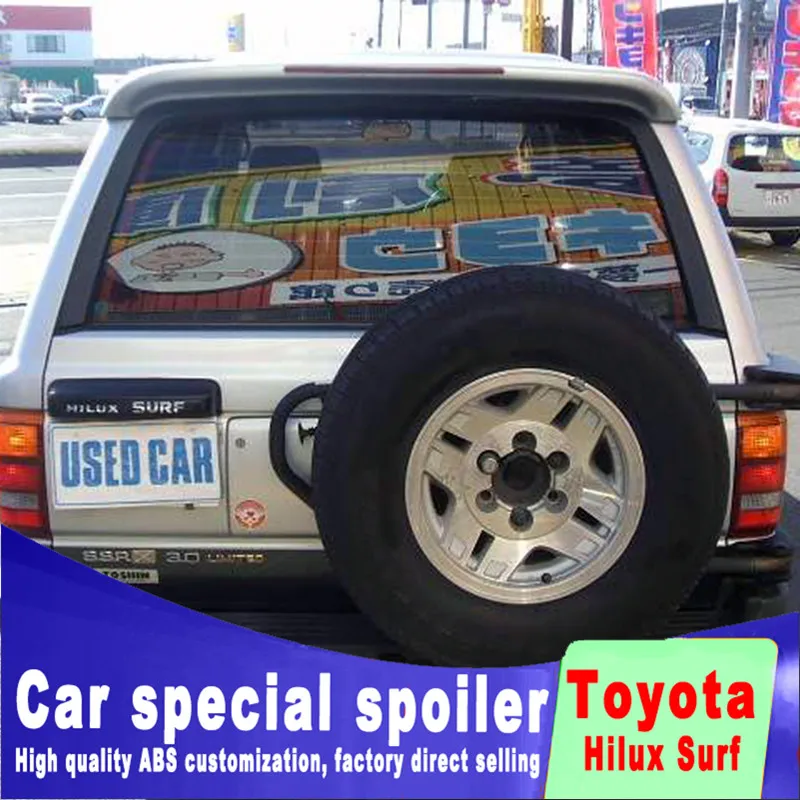 Для toyota Hilux Surf от 1998 до 2012 пробивной монтажный задний спойлер из АБС пластика