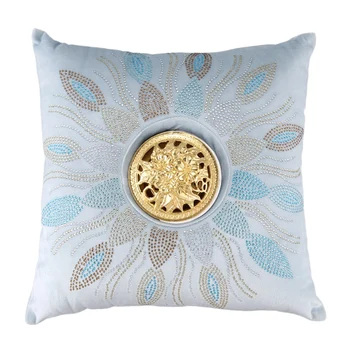 

NEW-Modern Home Decor Luxury Cushion Home Decoration Gold Star Incense Burner Pillow Sofa