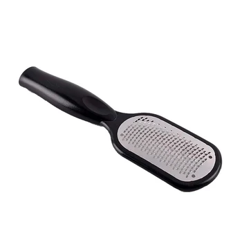 

Stainless Steel Foot Scrapes Dead Skin Callus Scraper Remover File Pedicure Rasp Grater Foot Tool Black