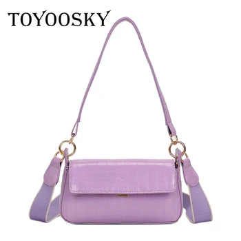 

TOYOOSKY Handbag Women Shoulder Bag Luxury 2020 New Designer Small Crossbody Bags PU Leather Purses and Handbags Travel Handbag
