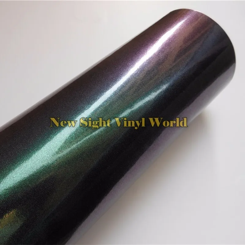 Purple-Green-Pearl Chameleon-Vinyl-Wrap (4)