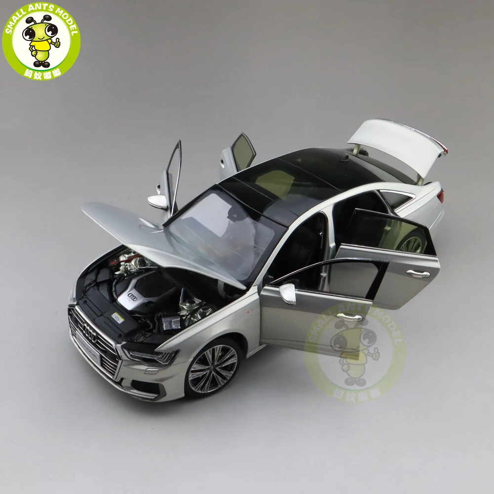 1/18 все новые Audi A6 A6L литая модель автомобиля игрушки для мальчиков и девочек Коллекция подарков