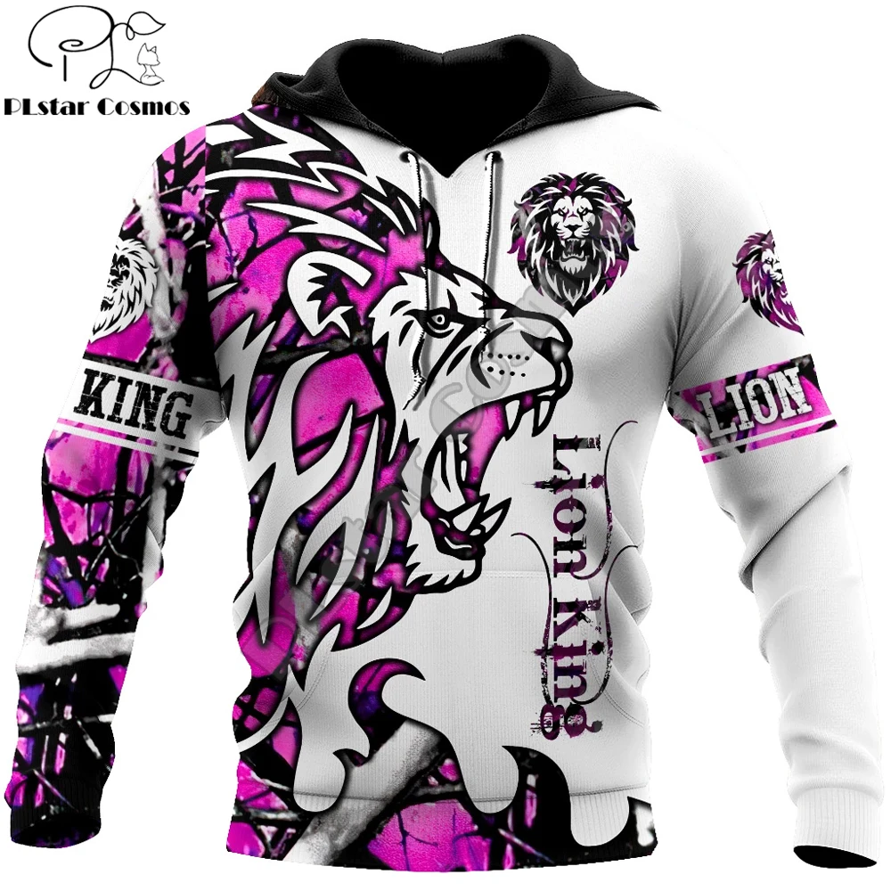 

Beautiful Lion country girl Tattoo camo 3D Printed Mens hoodies Harajuku Streetwear Fashion Hoodie Unisex Jacket Pullover KJ0135