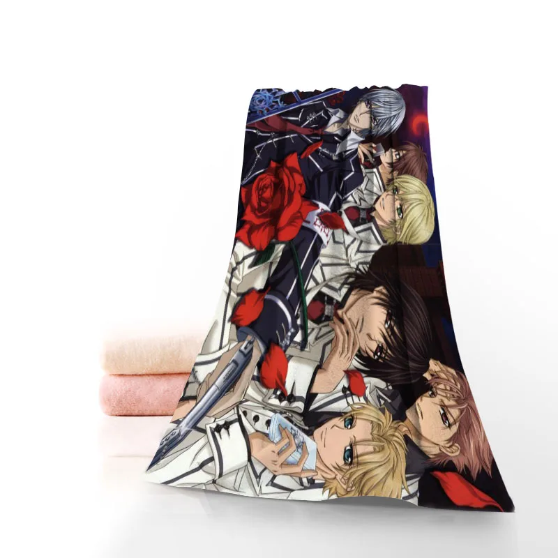 New Vampire Knight Towel Printed Cotton Face/Bath Towels Microfiber Fabric For Kids Men Women Shower Towels 70X140cm