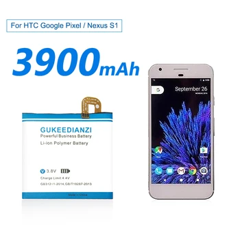 

GUKEEDIANZI 3900mAh B2PW4100 Li-ion Polymer Battery For HTC Google Pixel / Nexus S1 Mobile Phone Replacement Battery