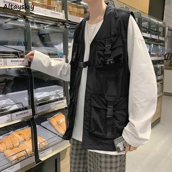 

Hip Hop Jackets Women Oversize 3XL Chic Japan Fashion Cargo High Street Couple Teens Outwear Harajuku Ins Vintage Womens Coats