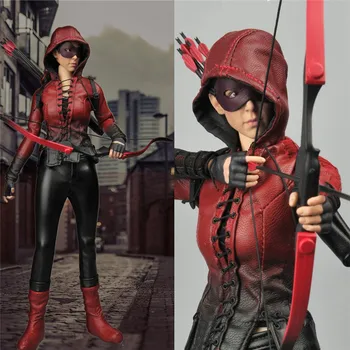 

ZY16-6 1/6 Red Bows Female Leather Set for 12" Collectible Action Figure DIY