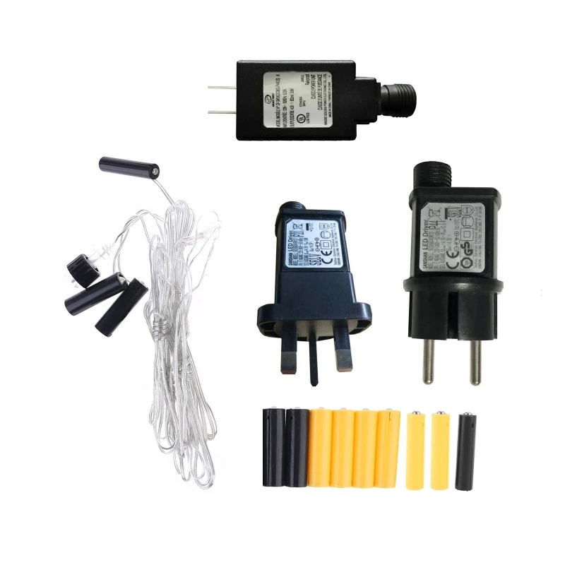 

3in1 AA AAA Battery Power Supply Adapter Replace 1-4pcs AA Battery Eliminator WXTB