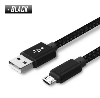 Black Micro usb 1/2/3 м Micro Зарядка через usb кабель для huawei p9 lite p10 lite p smart nova 2i 3i Honor 9 Lite 9i кабель для мобильного телефона адаптер - Тип штекера: Black Micro usb