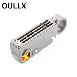 OULLX – pince à dénuder, outils de dénudage de câble Coaxial de réseau téléphonique, pelage de la couche isolante 