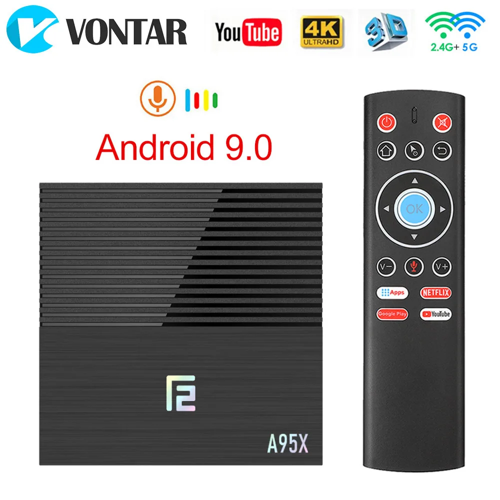 Günstige Android 9.0 TV Box Rockchip RK3318 H96 MAX 4 GB RAM 64 GB USB3.0 1080 P H.265 4 K 60fps Google player Shop Netflix Youtube H96MAX