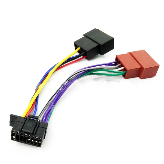 Cable Faisceau Connecteur ISO SONY autoradio 16 pins - Autres