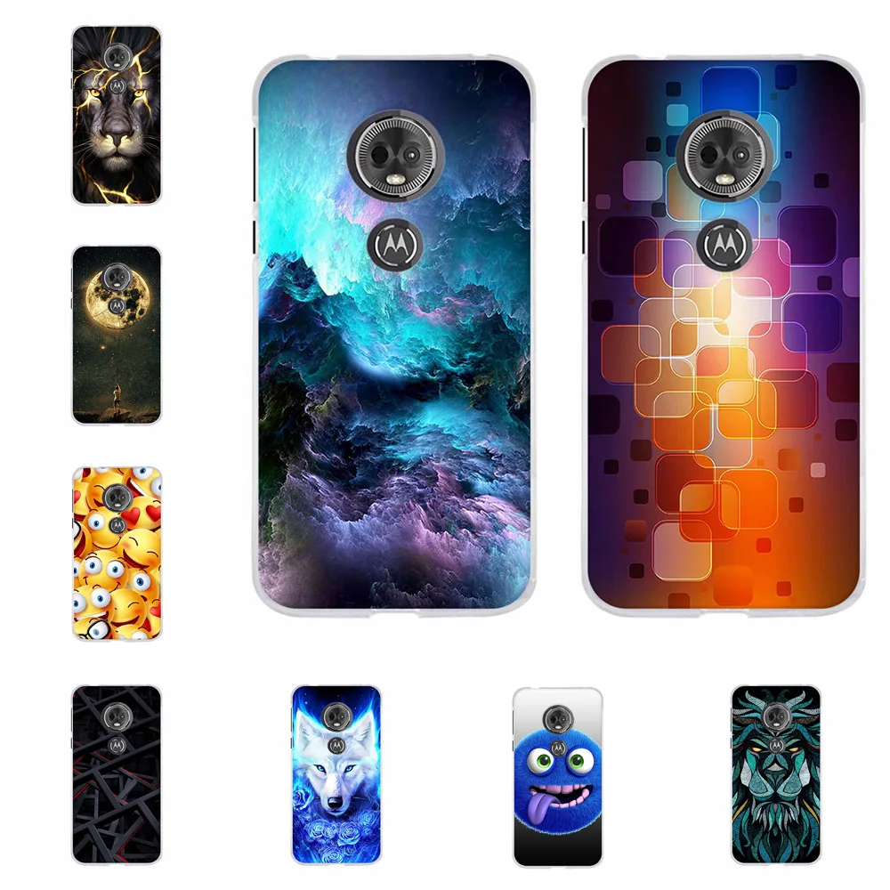 

For Motorola Moto E5 Case Soft TPU Silicone For Motorola Moto E 5th Gen Cover Cartoon Patterned For Motorola Moto G6 Play Shell