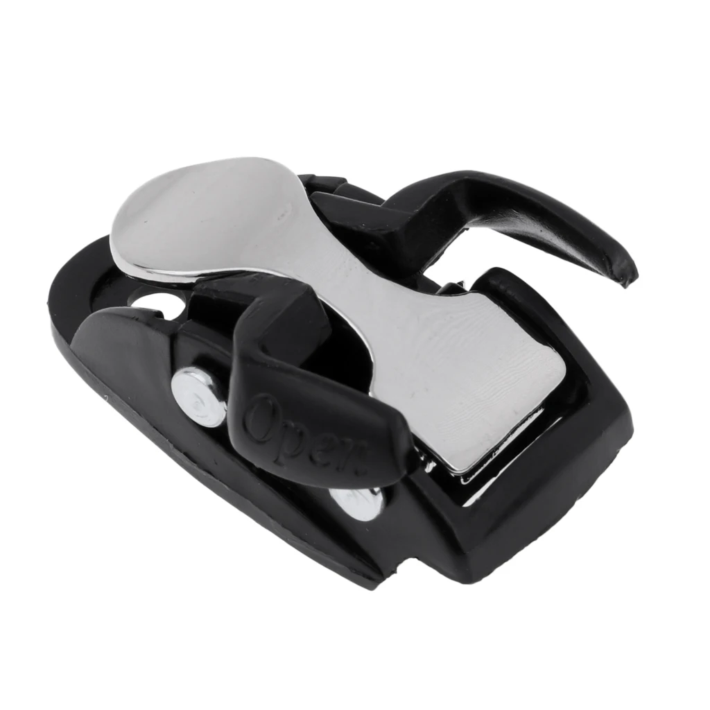 Inline Roller Shoes Skate Replacement Spider Buckle with Screw Nut Black, Simple to Install, Easy to Use