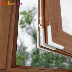 Protection des coins de fenêtre en Silicone, Anti collision, Protection des enfants, bord de sécurité pour bébé, meubles, produits d'épreuve pour bébé, 4 pièces/lot 