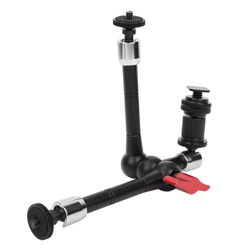 

11" Articulating Friction Magic Arm with Clamp for SLR Cameras Microphone Monitor