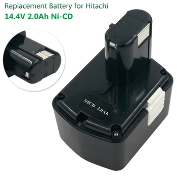 NI-CD 14.4V 2000mAh Replacement Battery for Hitachi EB1414S EB1412S EB1414 EB1424 EB14B EB14S DS 14DV Drills Bateria
NI-CD 14.4V 2000mAh Replacement Battery for Hitachi EB1414S EB1412S EB1414 EB1424 EB14B EB14S DS 14DV Drills Bateria