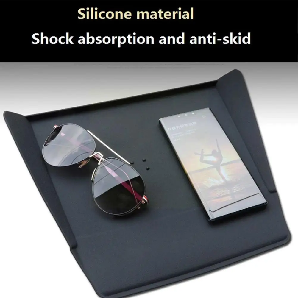 Silicone Car Anti-Slip Phone Holder Pads For Subaru Forester XV 2019 2020 2021 Non-slip Dashboard Mats Interior Accessories