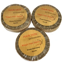 3 ярда лента для наращивания волос TATA двухсторонние волосы на Клейкой Ленте лента для наращивания для ленты ширина волос 0,8 см/1,0 см