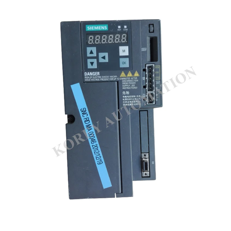 В наличии SIEMENS сервопривод 6SL3210-5DE21-0UA0 2-2.5KW Sinamics V70 полностью протестирована |