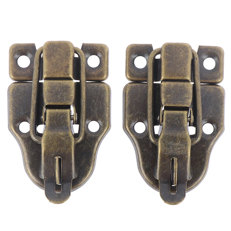 2 шт./лот коробка для ювелирных изделий антикварная металлическая пряжка чемодан