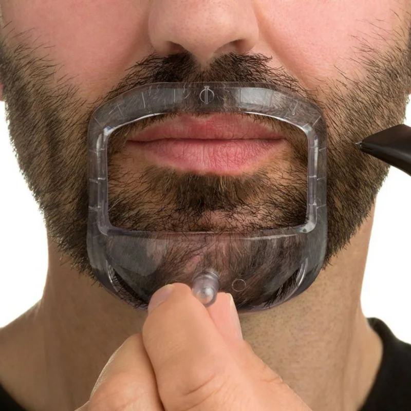 5Pcs Beard Styling Template Set Lightweight Beard Shaper Beard Shaping Styling Tool Kit Wholesale