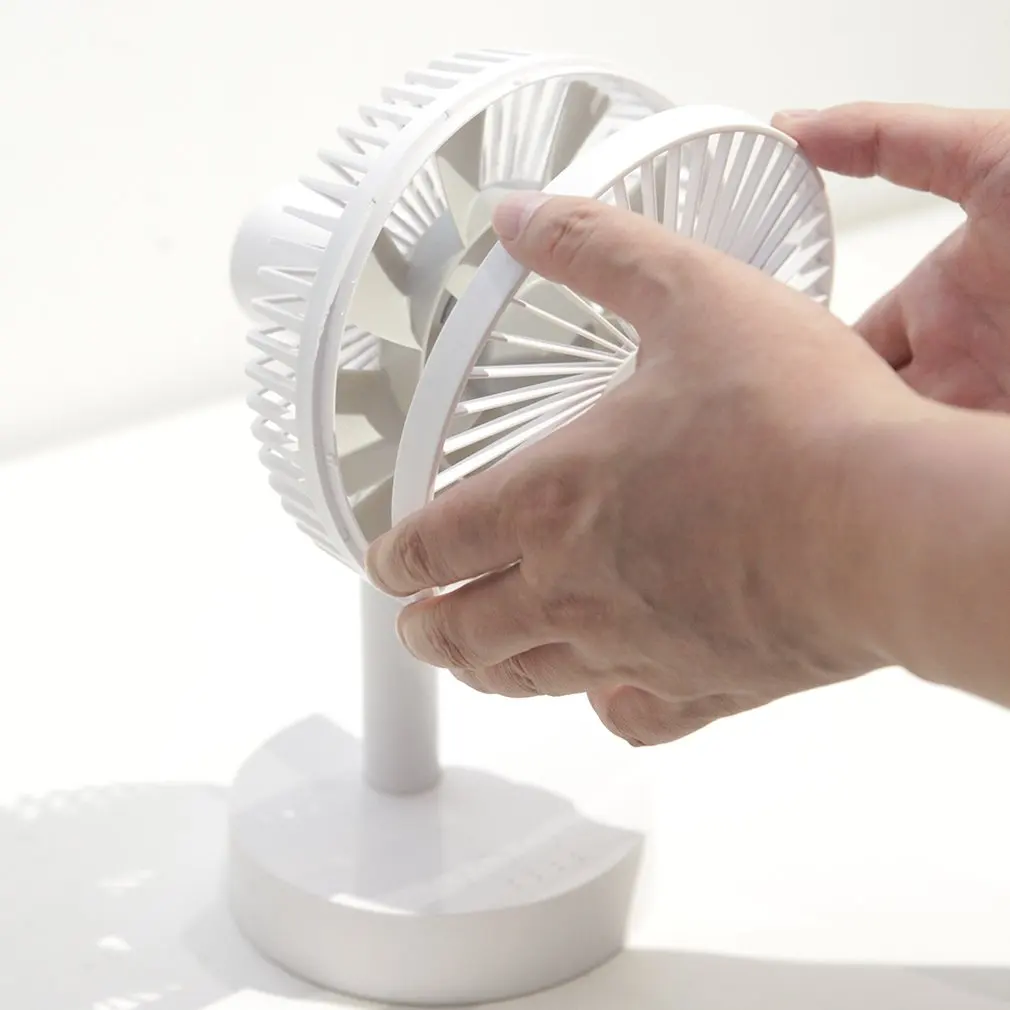 Вентилятор охлаждения с Usb Вибрирующая головка вращения ультра-Тихая техника офисный стол вентиляторы металлический дизайн движущаяся головка циркуляционный вентилятор