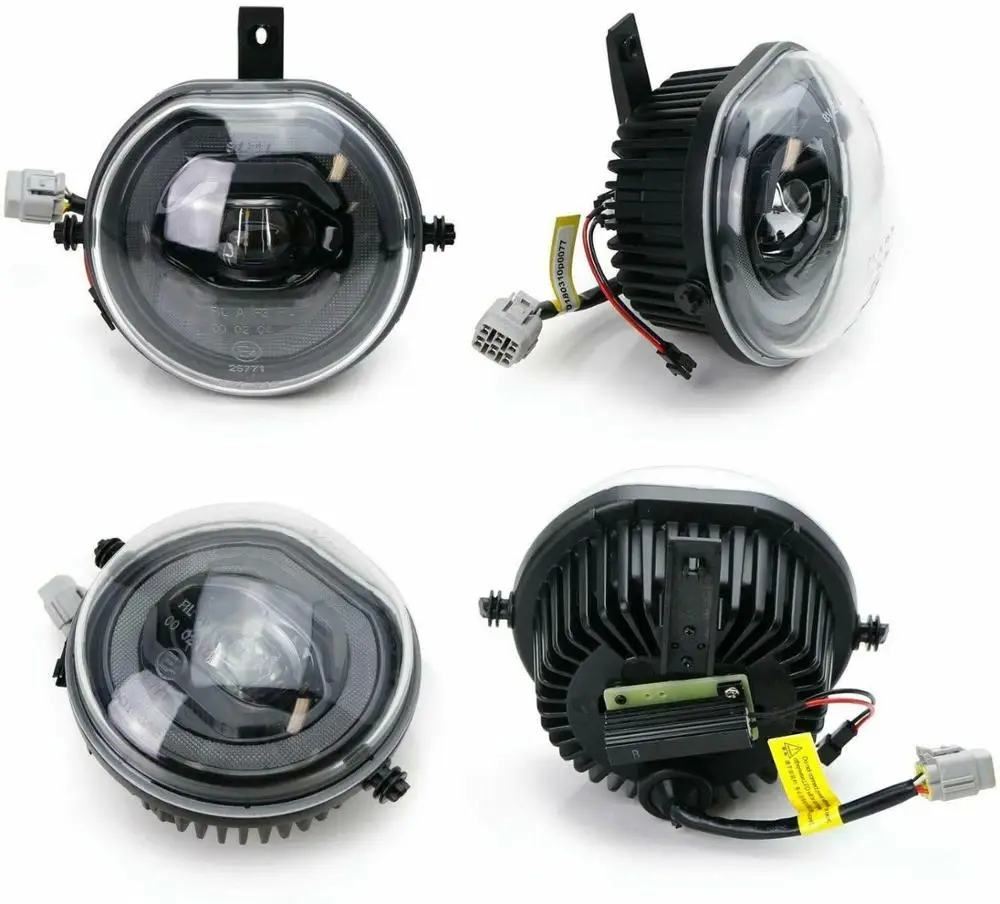 2 шт. светодиодный дневный ходовой противотуманный фонарь Halo Ring DRL для MINI Cooper F54 F55