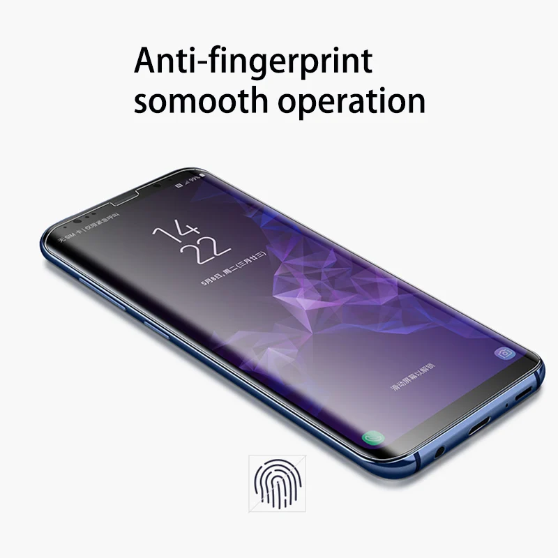 Ультрафиолет жидкое закаленное стекло для samsung Galaxy S10 S9 S8 Plus Note8 Note9 S7 Edge пленка УФ светильник жидкая защита экрана