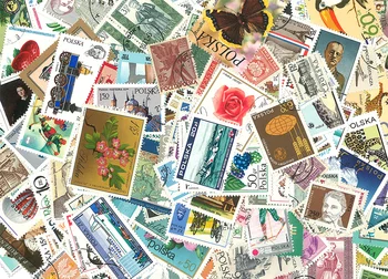 

Lot 852 Pcs Poland Original Stamps with Postage Mark No Repeat Nation Stamp Good Condition