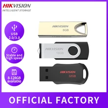 HIKVISION – Mini clé USB type c 2.0 3.0, 8/16/32/64/128 go, Extension pour stylo, ordinateur de bureau, ordinateur portable 