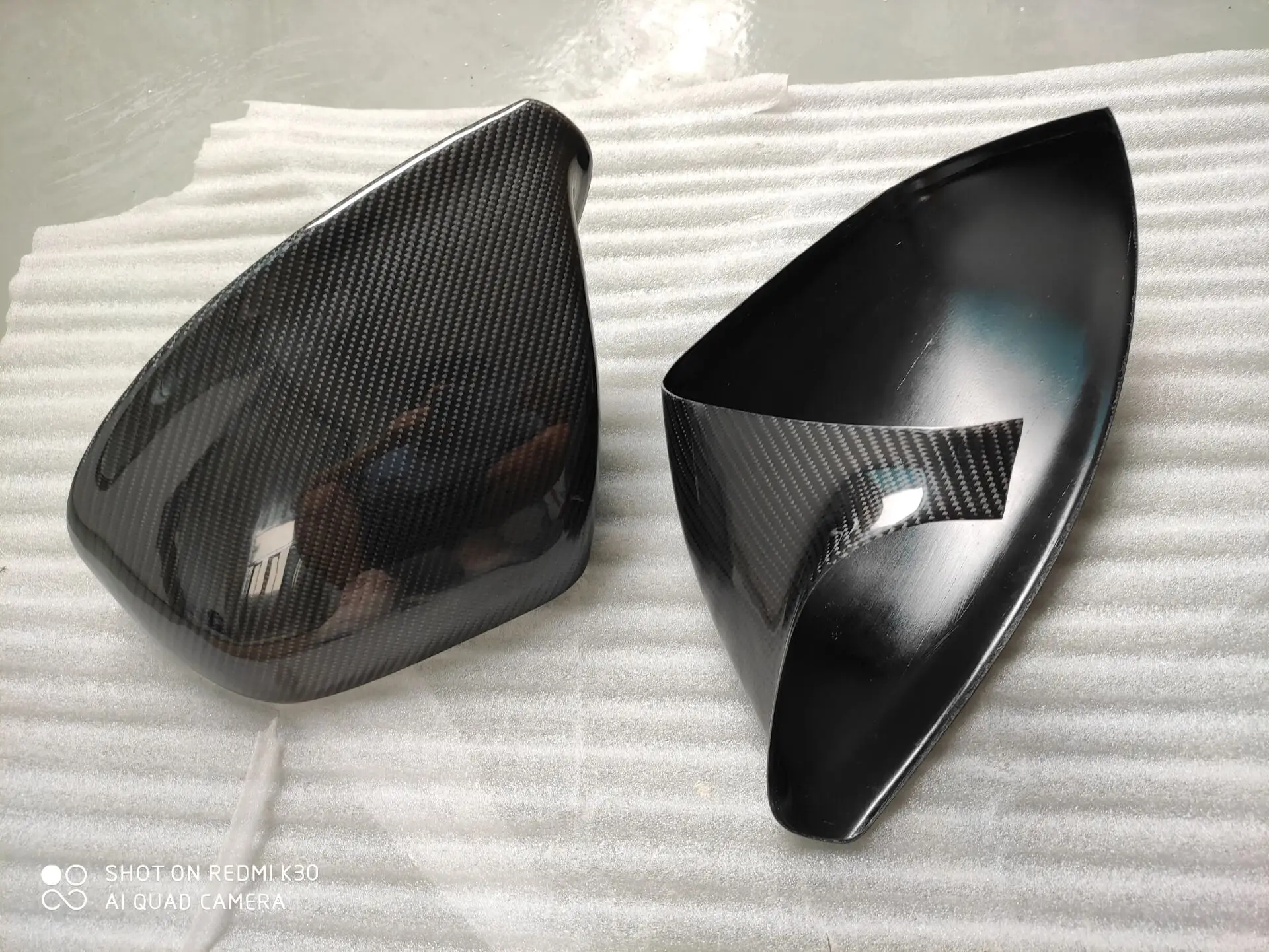 

Carbon Fiber Tape-on Mirror Covers for 2008-2017 Audi Q5 Q7 SQ5 SQ7