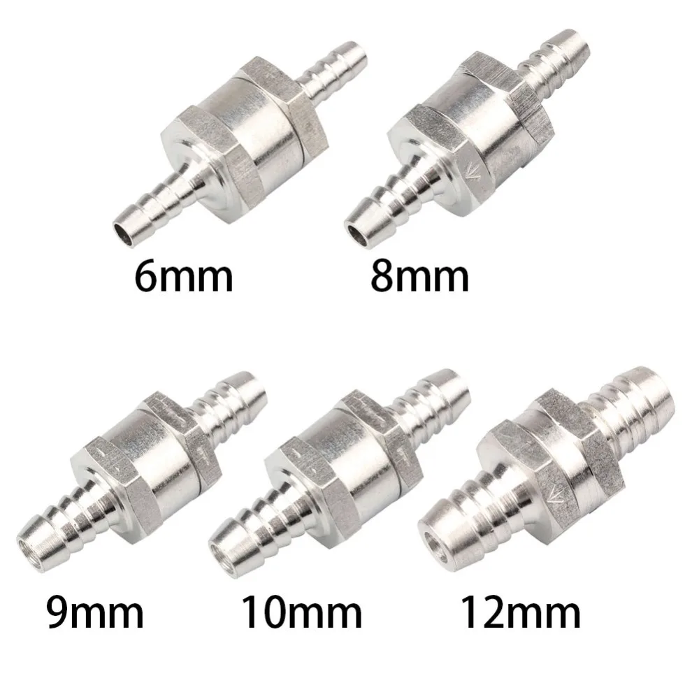 Односторонний топливный обратный клапан 6 мм/8 мм/10 мм/12 мм бензин и дизельное масло