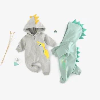 

Spring Baby Romper Children's Clothing Stereo Dinosaur Style