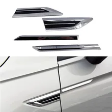 Для V w Tiguan Mk2 дверь боковая эмблема на крыло бейдж наклейка отделка