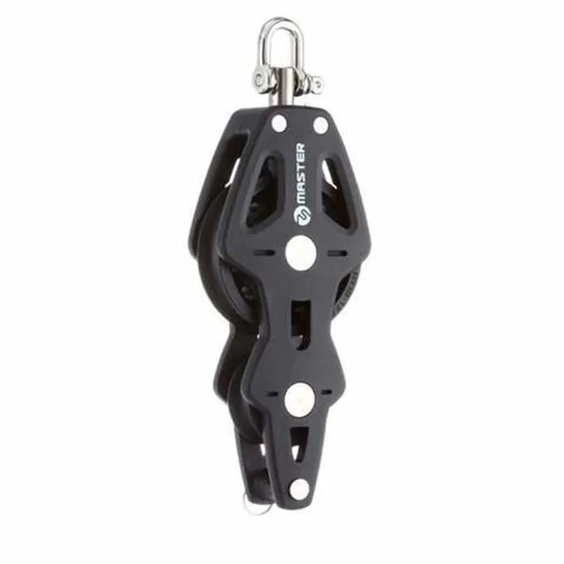 Sailboat Hardware 60mm 2 1/3" Single Swivel Shackle Fiddle Becket Plain Bearing Block Master BP-0620F | Автомобили и
