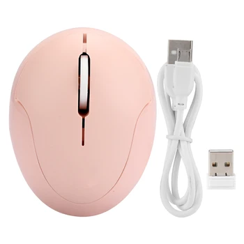 

Mini Portable Pink Bluetooth Mouse with 20M Transmission for Notebook Laptop Deaktop Accessory