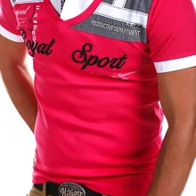 ZOGAA, мужская рубашка поло с буквенным принтом, короткий рукав, повседневные мужские поло с отложным воротником, приталенная рубашка поло, топы, homme de marque